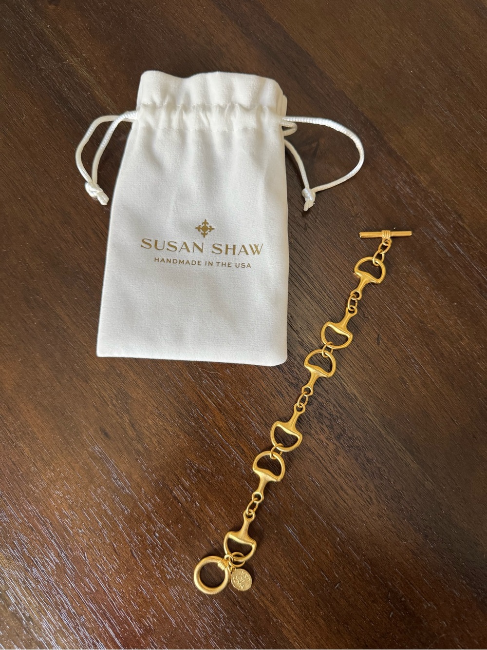Susan Shaw Horse Bit Toggle Bracelet